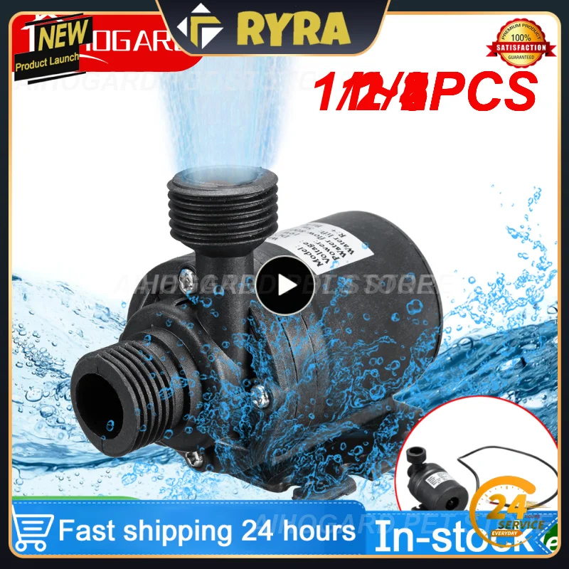 1/2PCS Ultra-quiet DC 12V Mini Brushless Motor Submersible Water Pump 800L/H Garden Portable 5M For Cooling System Fountains
1/2PCS Ultra-quiet DC 12V Mini Brushless Motor Submersible Water Pump 800L/H Garden Portable 5M For Cooling System Fountains