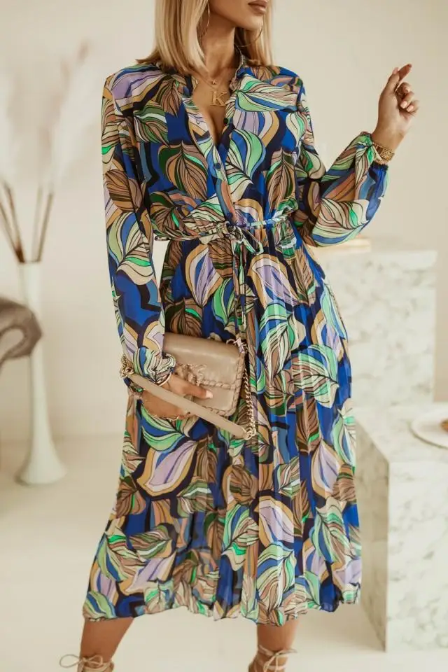 Elegant cottagecore flower print chiffon dress Women button long sleeve v-neck draped A-line midi vestido 2022 beach holiday
Elegant cottagecore flower print chiffon dress Women button long sleeve v-neck draped A-line midi vestido 2022 beach holiday