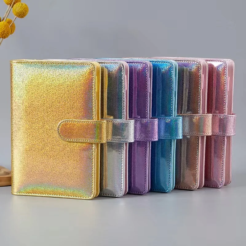 A5 A6 Macaron PU кожаная обложка для блокнота с цветными лазерными кольцами, ежедневник, кавайные канцелярские принадлежности
A5 A6 Macaron PU кожаная обложка для блокнота с цветными лазерными кольцами, ежедневник, кавайные канцелярские принадлежности