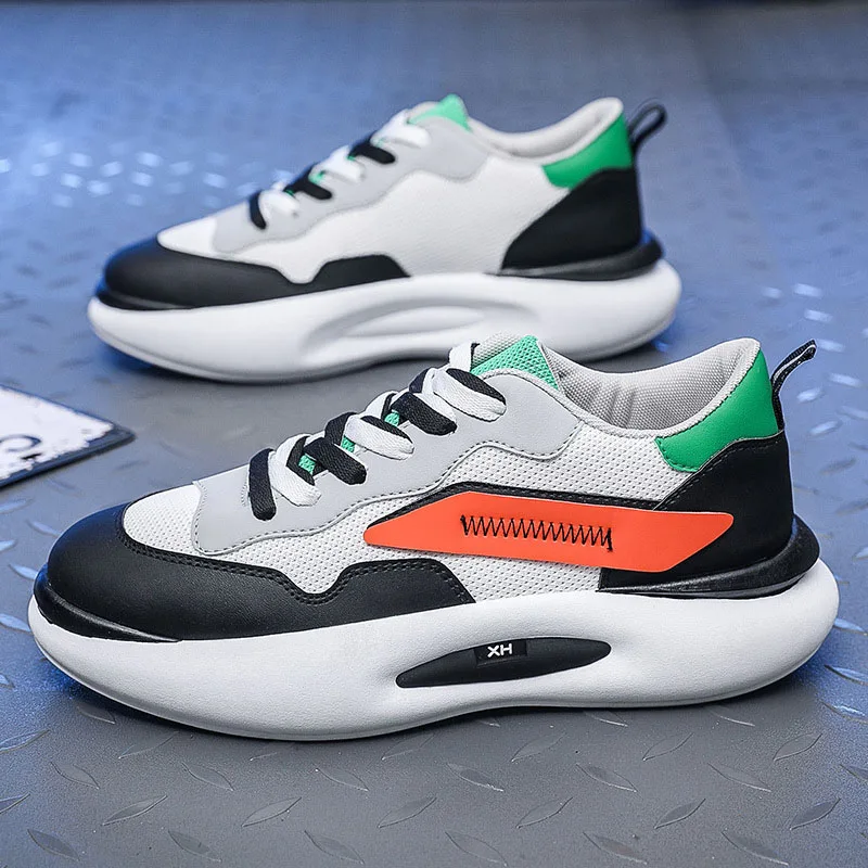 Новинка 2023, мужские кроссовки Sping, трендовая дышащая сетчатая повседневная обувь на толстой подошве, молодежная модная повседневная спорти...
Новинка 2023, мужские кроссовки Sping, трендовая дышащая сетчатая повседневная обувь на толстой подошве, молодежная модная повседневная спорти...