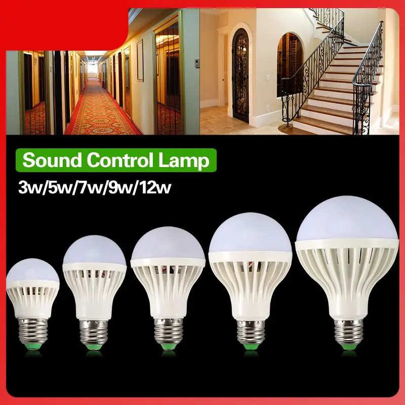 

LED Sensor Bulb E27 Dusk to Dawn Smart Lamp Bulb Day Night Light Auto On/Off For Stair Hallway Pathway sensing distance is long