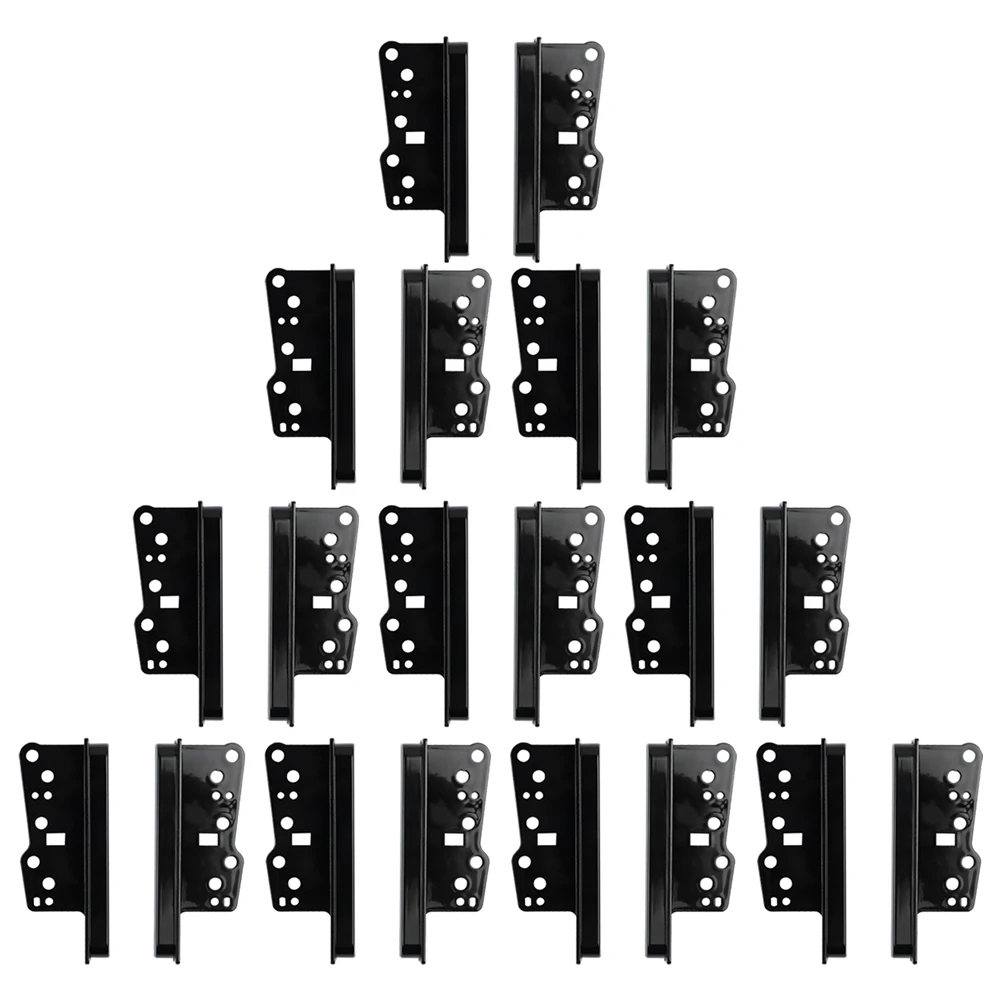 10 Pair Car Radio Brackets Double Din Stereo Panel Fascia DVD Dash Mount Trim Side Kit for B
10 Pair Car Radio Brackets Double Din Stereo Panel Fascia DVD Dash Mount Trim Side Kit for B