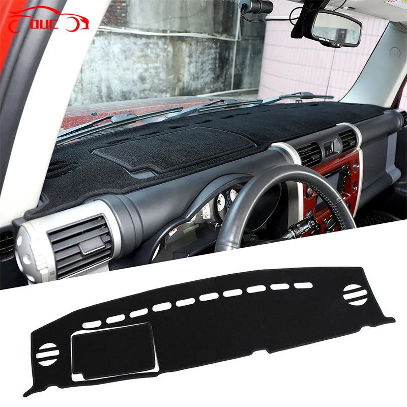Car Dashboard Avoid Light Sun Shade Pad Cover Mat Carpets Anti-UV Protection Pad For Toyota FJ Cruiser 2007-2021 Accessories
Car Dashboard Avoid Light Sun Shade Pad Cover Mat Carpets Anti-UV Protection Pad For Toyota FJ Cruiser 2007-2021 Accessories