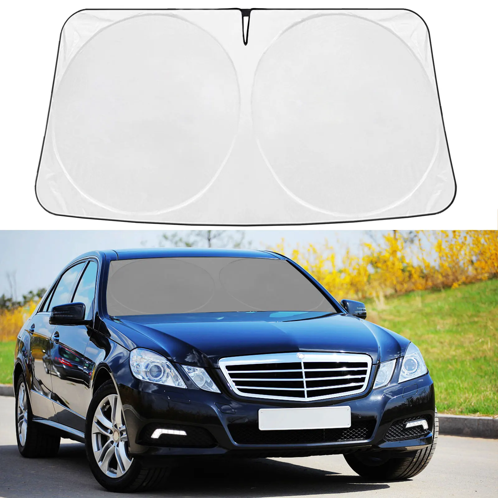 Car Windshield Sun Shade Covers Visors Front Window Sunscreen Protector Parasol Coche For Mercedes Benz E GLC Class 2016-2023
Car Windshield Sun Shade Covers Visors Front Window Sunscreen Protector Parasol Coche For Mercedes Benz E GLC Class 2016-2023