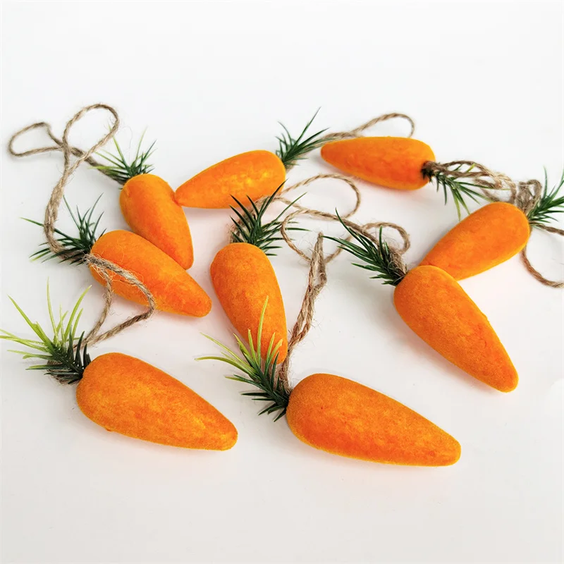 10/20 шт., декоративные искусственные моркови 
10/20 шт., декоративные искусственные моркови