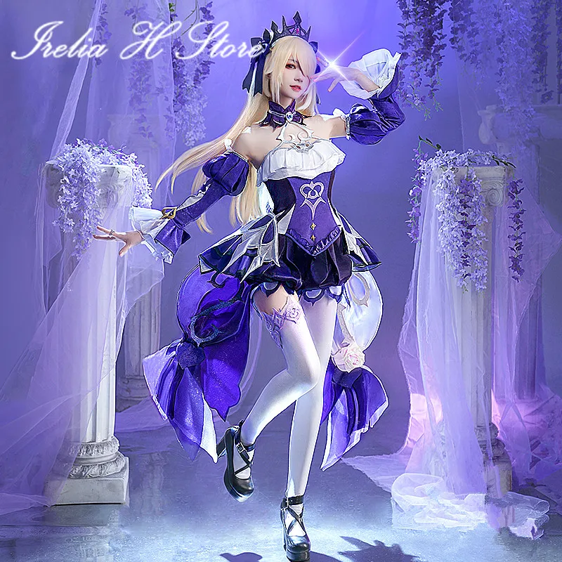 Irelia H Store Genshin Impact Cosplay Fischl Cosplay Genshin Impact Fischl Dress New Skin Halloween Cosplay 
Irelia H Store Genshin Impact Cosplay Fischl Cosplay Genshin Impact Fischl Dress New Skin Halloween Cosplay