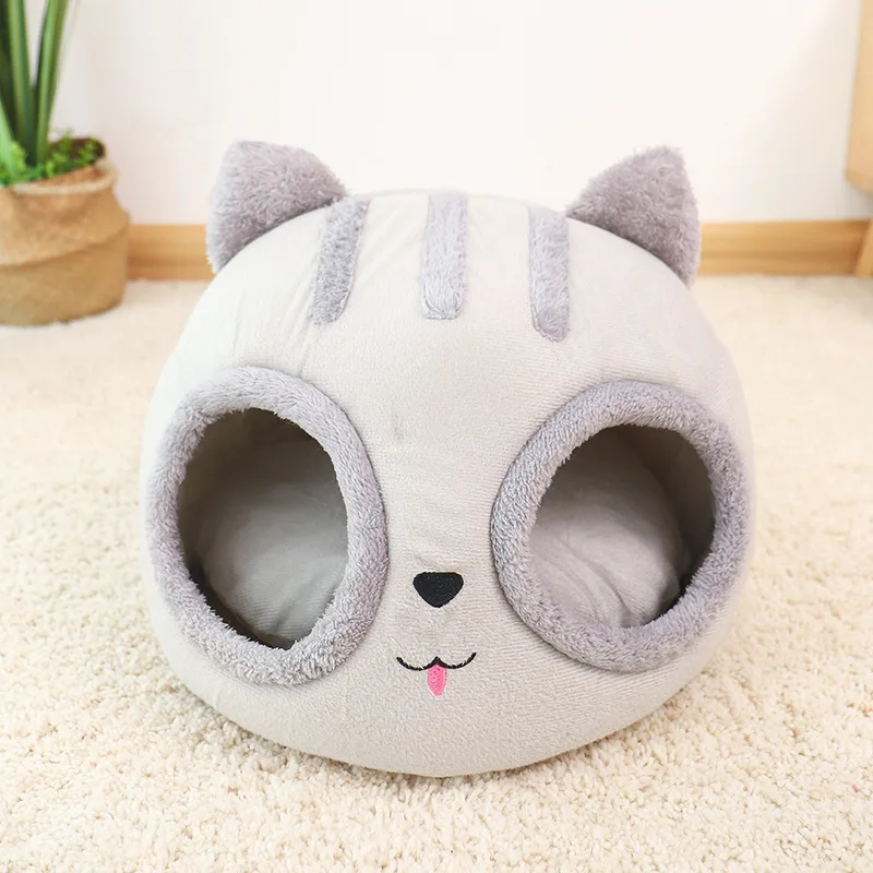 New Cat Bed House Sweet Sleep Comfort Cat Beds Mats Soft Plush Kennel Puppy Cushion Small Dogs Cats Nest Washable Cave
New Cat Bed House Sweet Sleep Comfort Cat Beds Mats Soft Plush Kennel Puppy Cushion Small Dogs Cats Nest Washable Cave