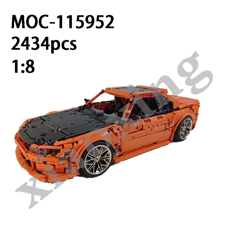 New MOC-115952 Super Racing Car 2434pcs Adult Car Splicing Block Boy Birthday Gift Assembly Splicing Model Group Puzzle Toys.
New MOC-115952 Super Racing Car 2434pcs Adult Car Splicing Block Boy Birthday Gift Assembly Splicing Model Group Puzzle Toys.
