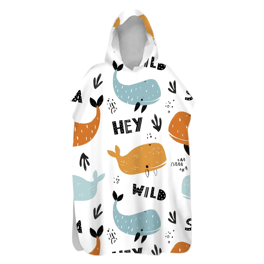 Sea Whale Shark Crab Coral Sand Free Hooded Poncho Towel Sauna Swim Beach Changing Robe Holiday Birthday Gift Drop Shipping 
Sea Whale Shark Crab Coral Sand Free Hooded Poncho Towel Sauna Swim Beach Changing Robe Holiday Birthday Gift Drop Shipping