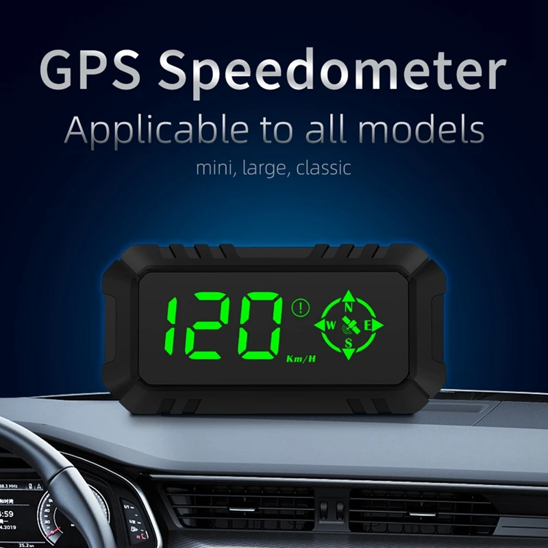 Автомобильный дисплей HUD GPS, Цифровой Автомобильный датчик скорости, универсальная сигнализация превышения скорости для всех автомобилей
Автомобильный дисплей HUD GPS, Цифровой Автомобильный датчик скорости, универсальная сигнализация превышения скорости для всех автомобилей