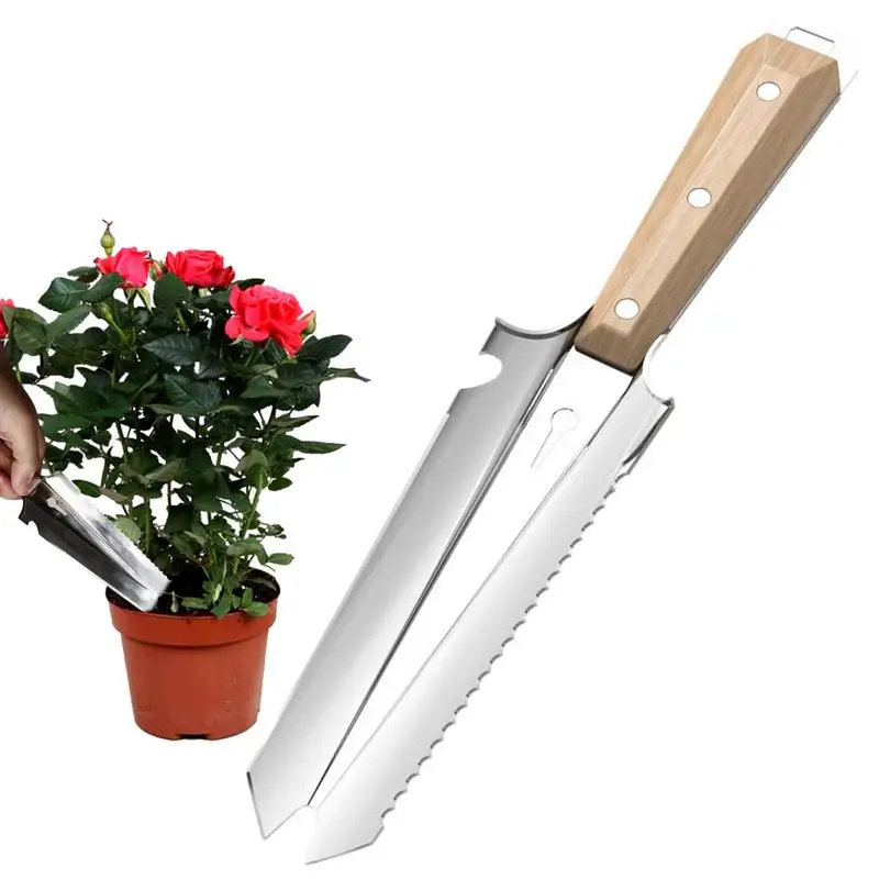 Gardening Shovel Sharp Edges Hangable Stainless Steel Weed Digger With Wood Handle Multifunctional Durable Gardening Tools For
Gardening Shovel Sharp Edges Hangable Stainless Steel Weed Digger With Wood Handle Multifunctional Durable Gardening Tools For
