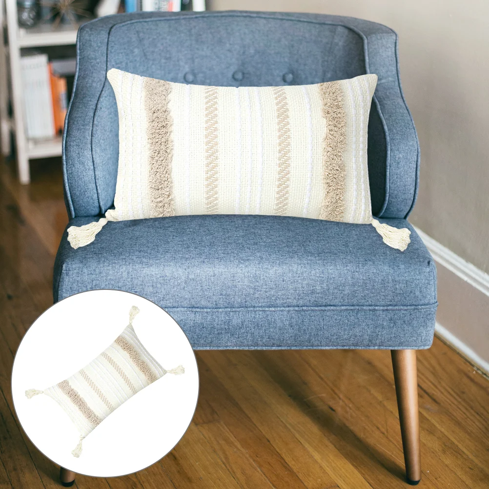 Tassel Throw Pillow Cover Cotton Woven Pillow Cover Sofa Throw Pillow Cover for Hotel Sofa Pillow Home
Tassel Throw Pillow Cover Cotton Woven Pillow Cover Sofa Throw Pillow Cover for Hotel Sofa Pillow Home