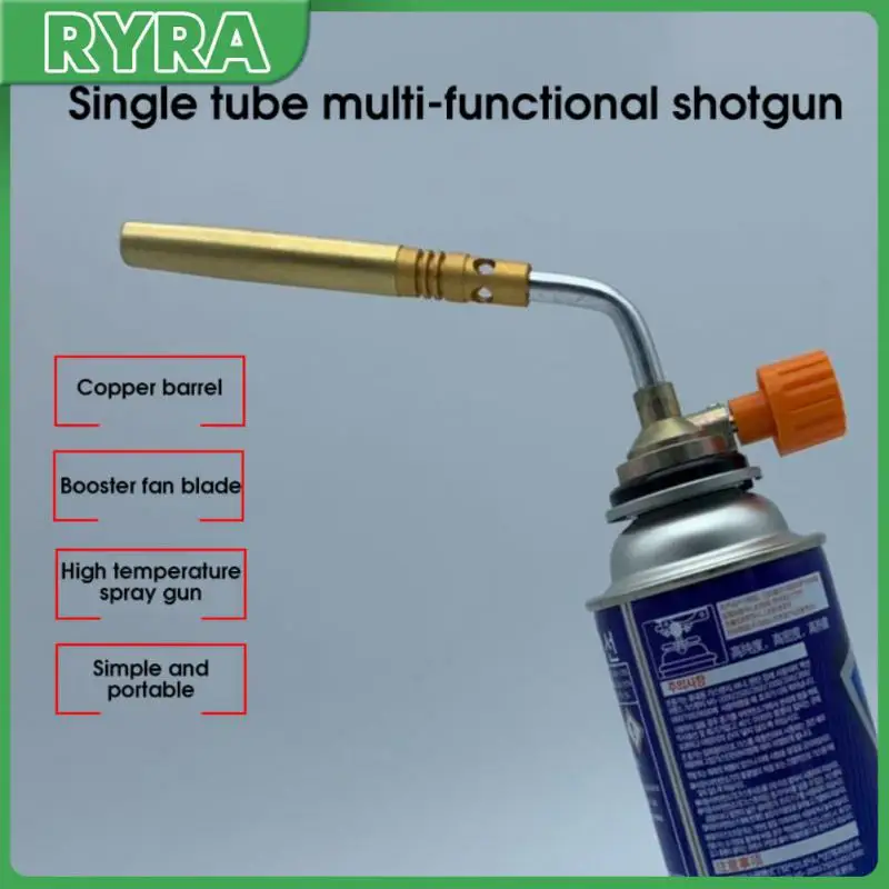 High Temperature Barbecue Single-tube Manual Ignition Gun Reliable Portable Stainless Steel Flame Gun Nozzle Spray Gun Flame Gun 
High Temperature Barbecue Single-tube Manual Ignition Gun Reliable Portable Stainless Steel Flame Gun Nozzle Spray Gun Flame Gun