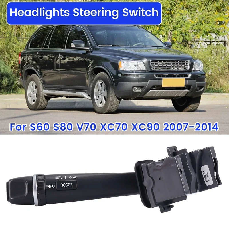1 Piece 31268561 30768097 31268566 Car Turn Signal Switch Headlights Steering Switch For -Volvo S60 S80 V70 XC70 XC90 2007-2014
1 Piece 31268561 30768097 31268566 Car Turn Signal Switch Headlights Steering Switch For -Volvo S60 S80 V70 XC70 XC90 2007-2014