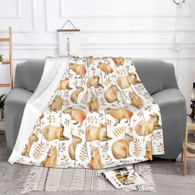Capybara Cute Animal Fleece Autumn/Winter Breathable Warm Throw Blankets For Bedding Car Quilt
Capybara Cute Animal Fleece Autumn/Winter Breathable Warm Throw Blankets For Bedding Car Quilt