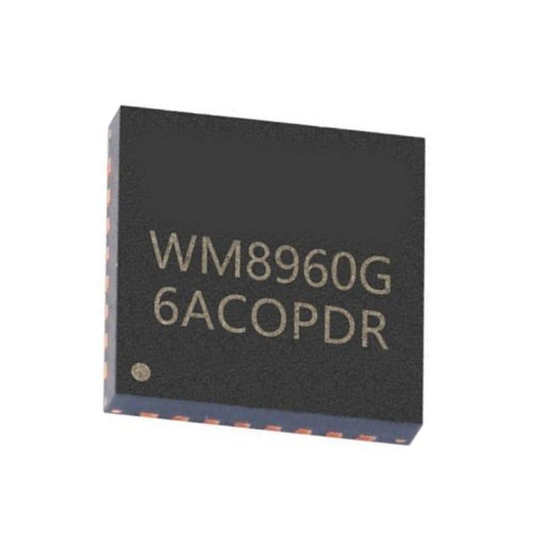 Микросхема WM8960G, стерео чип WM8960CGEFL/RV, для видео и аудио интерфейса, аудио чип для кодека, 1 шт.
Микросхема WM8960G, стерео чип WM8960CGEFL/RV, для видео и аудио интерфейса, аудио чип для кодека, 1 шт.