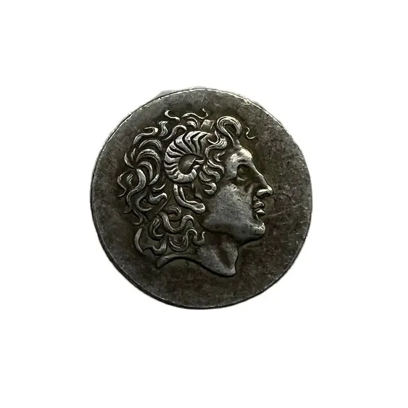 Ancient Greek Coins Brass with Silver Plated Antique Replica Decorative Crafts Type 3418
Ancient Greek Coins Brass with Silver Plated Antique Replica Decorative Crafts Type 3418