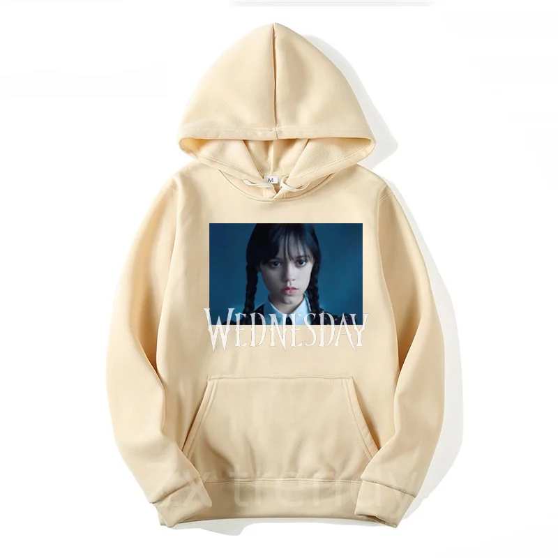 Wednesday Addams Hooded Sportwear Fashion Winter Streetwears Graphic Sweatshirts Men's Oversized Pullover Unisex Cotton Hoodies
Wednesday Addams Hooded Sportwear Fashion Winter Streetwears Graphic Sweatshirts Men's Oversized Pullover Unisex Cotton Hoodies