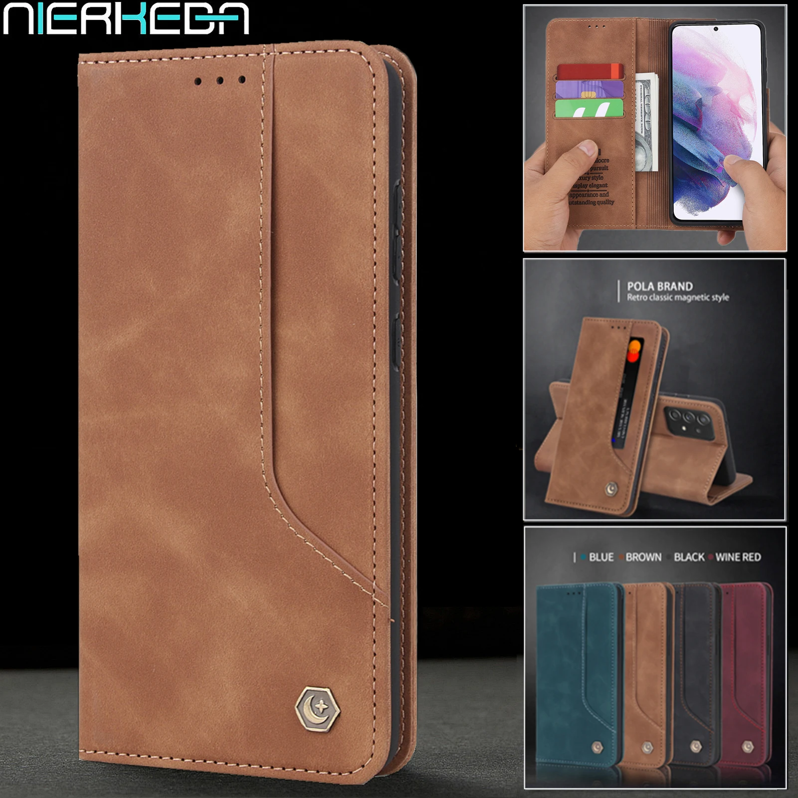 Luxury Flip Magnetic Case For Samsung Galaxy S21 S20 FE Note 20 10 9 Ultra S10 E S9 Plus Note20 Leather Wallet Cards Phone Cover
Luxury Flip Magnetic Case For Samsung Galaxy S21 S20 FE Note 20 10 9 Ultra S10 E S9 Plus Note20 Leather Wallet Cards Phone Cover