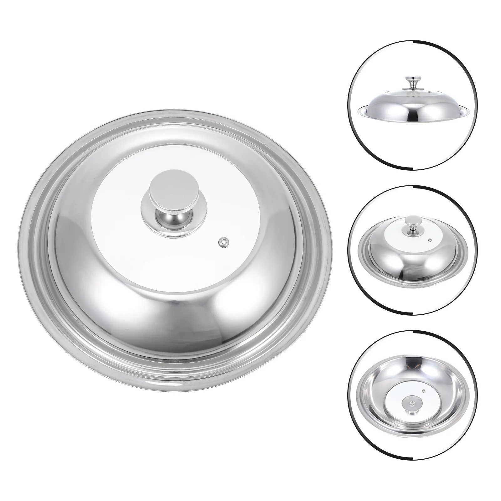 Lid Cover Pot Pan Universal Replacement Lids Cookware Frying Stainless Steel Cookingmetal Pans Skilletinch Covers Round Wok
Lid Cover Pot Pan Universal Replacement Lids Cookware Frying Stainless Steel Cookingmetal Pans Skilletinch Covers Round Wok