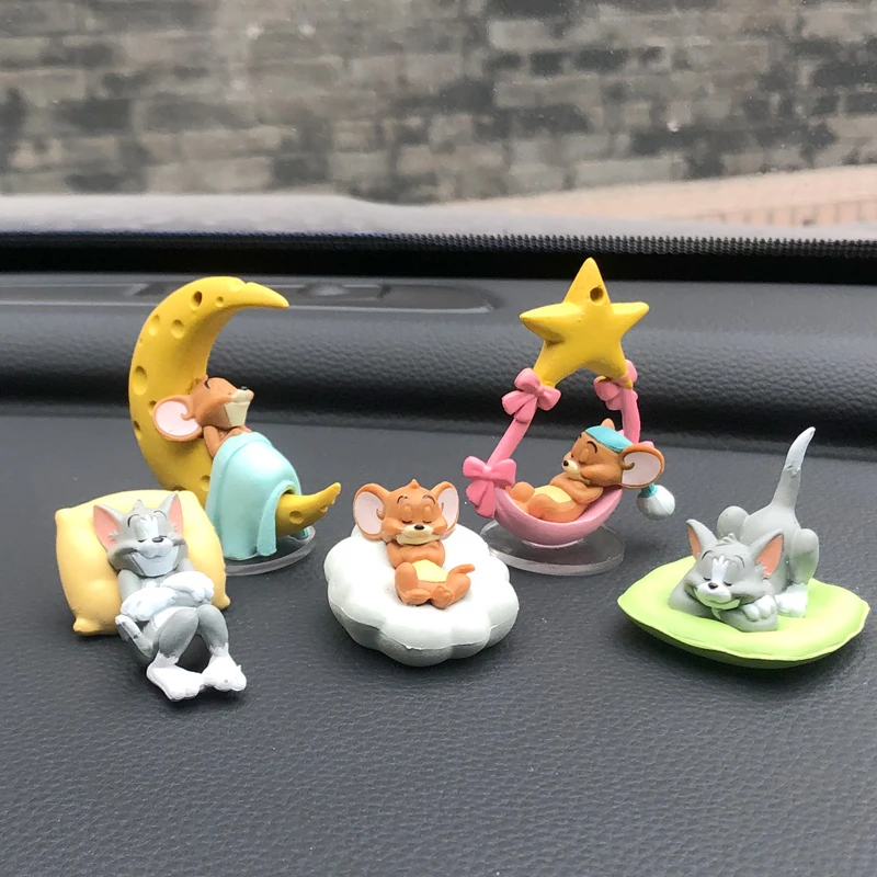 5pcs/lot Anime Lovely Cartoon Cat And Mouse Car Handmade Ornaments Creative Car Personality Interior Accessories Auto Decoration
5pcs/lot Anime Lovely Cartoon Cat And Mouse Car Handmade Ornaments Creative Car Personality Interior Accessories Auto Decoration