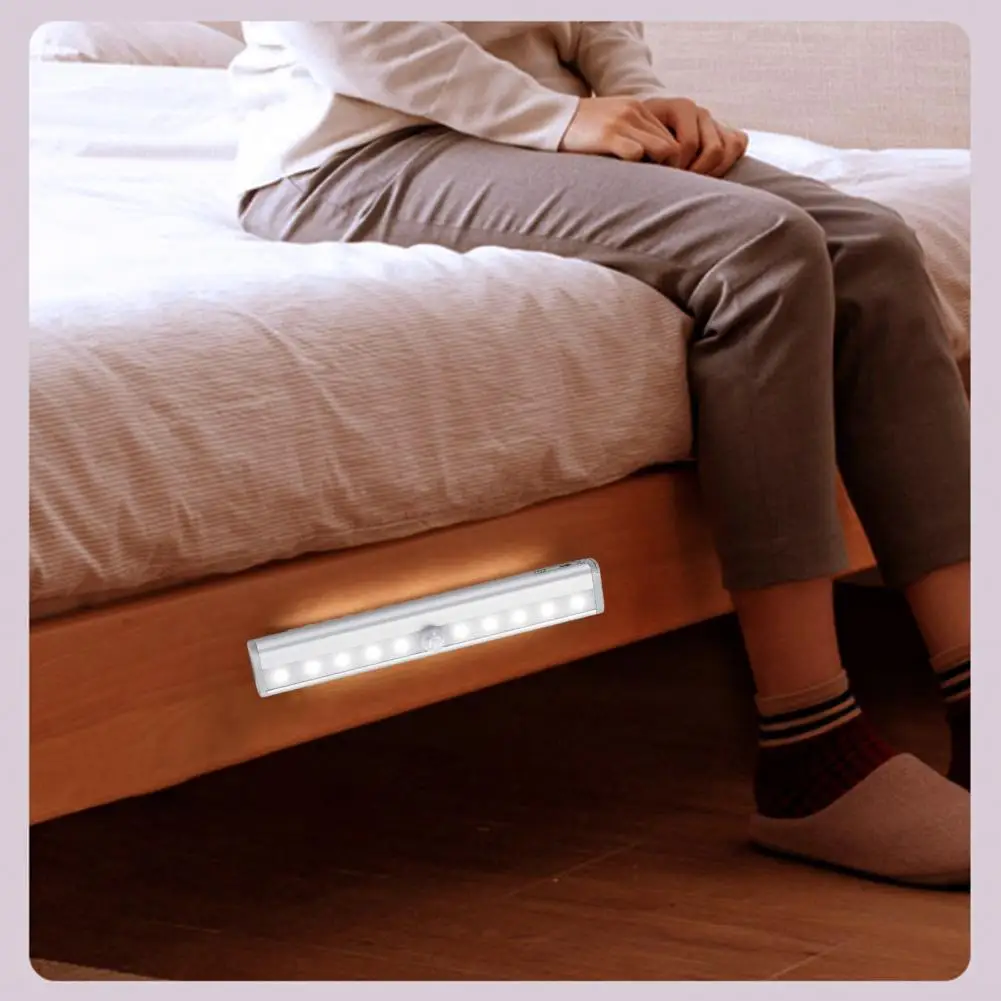 Motion Sensor Light Wireless Motion Sensor Rv Step Light Battery-operated Night Lamp with 10 Leds for Cabinets Stairs Body
Motion Sensor Light Wireless Motion Sensor Rv Step Light Battery-operated Night Lamp with 10 Leds for Cabinets Stairs Body