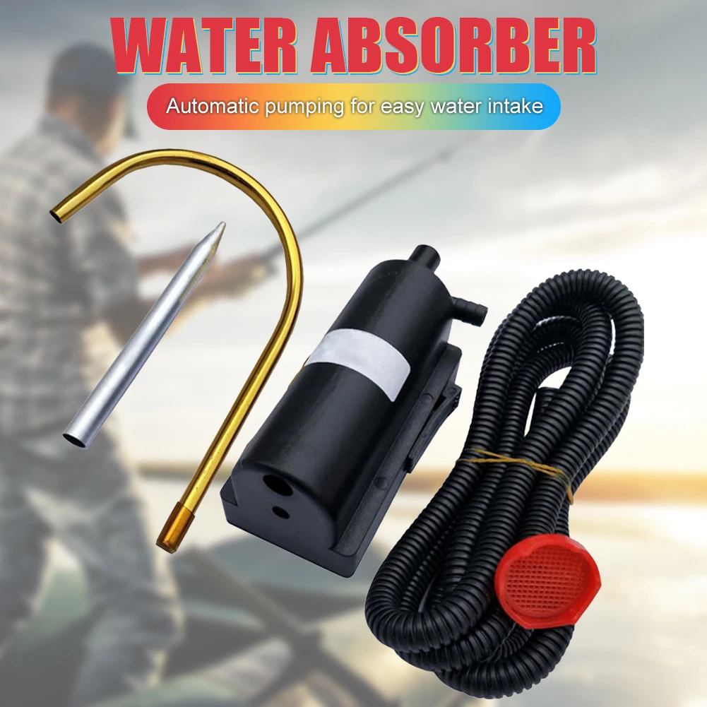 

Fishing Suction Device Water Absorber Machine Charge Fishing Automatic Pump Intake Hand Washers Outdoor Fishing Equipment Tool