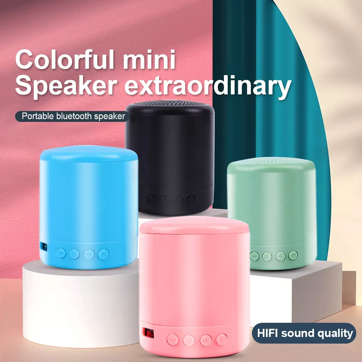 Wireless Creative Bluetooth Speaker Outdoor Sports Waterproof Mini Portable Collection Small Loudspeaker Stereo Music Sound Box
Wireless Creative Bluetooth Speaker Outdoor Sports Waterproof Mini Portable Collection Small Loudspeaker Stereo Music Sound Box