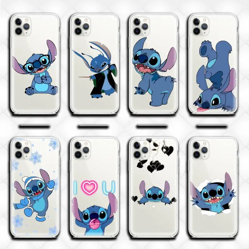 Disney Stitch Phone Case For iphone 14 Plus 13 12 Mini 11 Pro Max XS X XR Soft Transparent Cover
Disney Stitch Phone Case For iphone 14 Plus 13 12 Mini 11 Pro Max XS X XR Soft Transparent Cover
