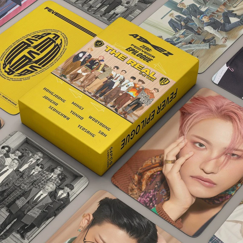 54Pcs/set ATEEZ ZERO : FEVER EPILOGUE New Album Lomo Cards HD Photo Print Gift for Fans Collected
54Pcs/set ATEEZ ZERO : FEVER EPILOGUE New Album Lomo Cards HD Photo Print Gift for Fans Collected