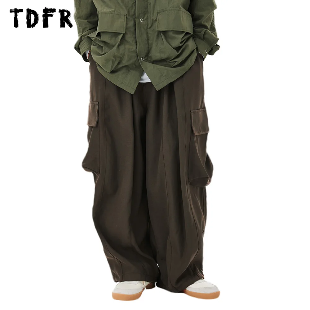 Pocket Solid Color Cargo Joggers Pants Drawstring Elastic Waist Casual Safari Style Loose Wide Leg Trousers Men
Pocket Solid Color Cargo Joggers Pants Drawstring Elastic Waist Casual Safari Style Loose Wide Leg Trousers Men