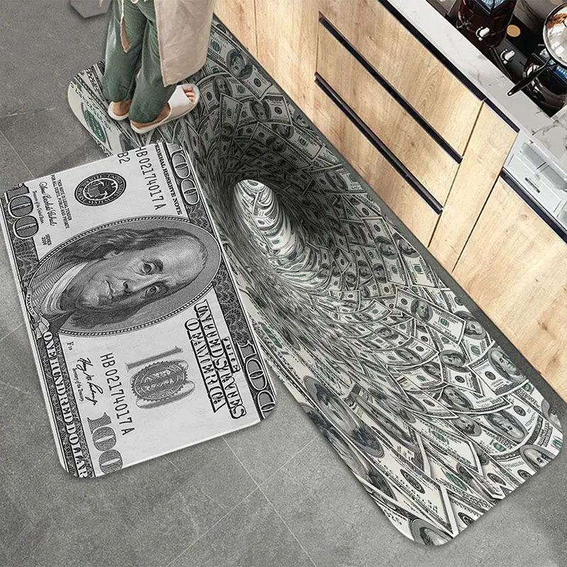 Vintage Currency Money 100 Bill Dollar Floor Mat Bathroom Decor Carpet Non-Slip For Living Room Kitchen Bath ats Doormat
Vintage Currency Money 100 Bill Dollar Floor Mat Bathroom Decor Carpet Non-Slip For Living Room Kitchen Bath ats Doormat