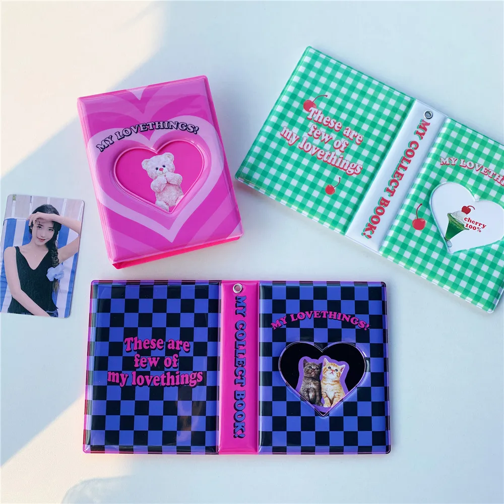 3 Inch Mini Photo Album 20 Pockets Square Hollow Kpop Card Holder Bronzing Stars Picture Storage Case PVC Photocard Holder
3 Inch Mini Photo Album 20 Pockets Square Hollow Kpop Card Holder Bronzing Stars Picture Storage Case PVC Photocard Holder