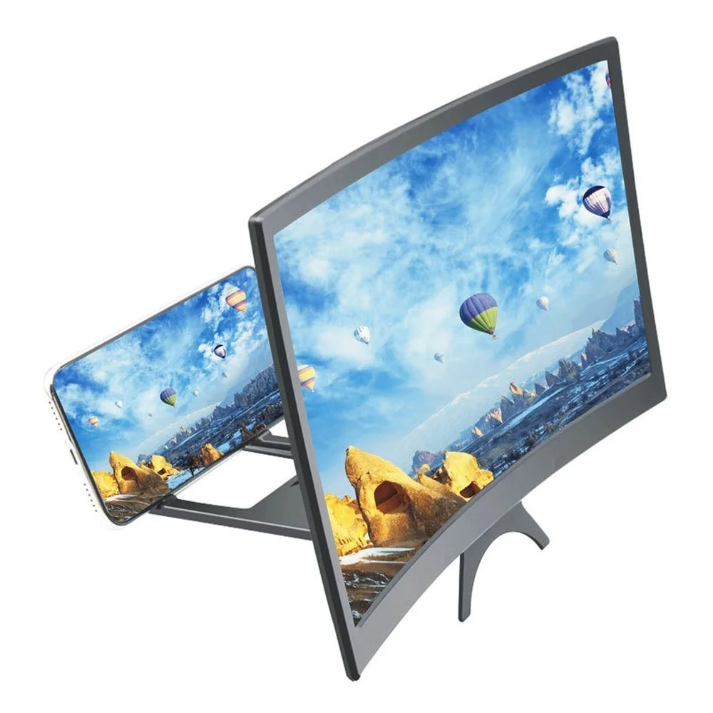 12 inch 3D Cell Phone screen projector HD Expander Enlarge Curved Screen Magnifier Amplifier For Mobile Phone Video 
12 inch 3D Cell Phone screen projector HD Expander Enlarge Curved Screen Magnifier Amplifier For Mobile Phone Video