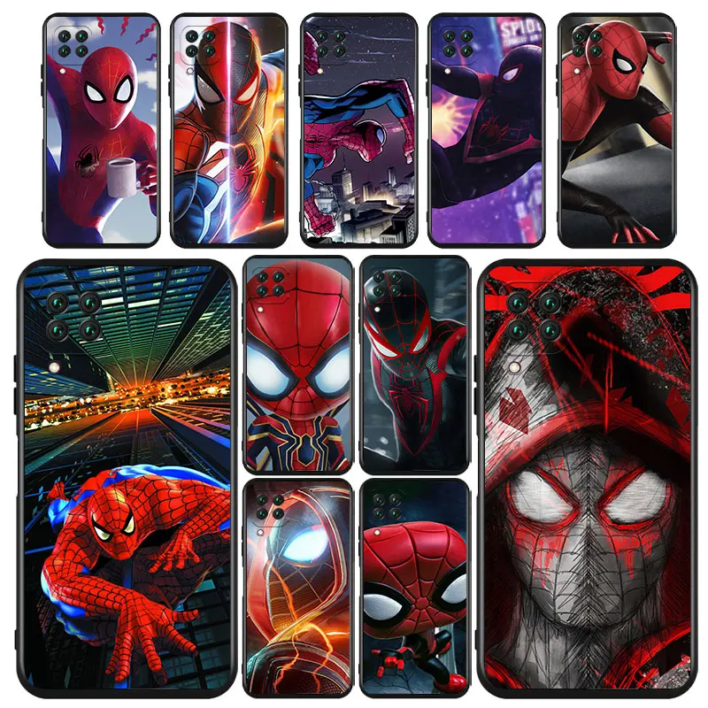 Spiderman Marvel For Huawei Nova 2i 3 3i 5T 6 7 7i 8 8i 9 PRO Mate 10 20 40 Lite Pro Black luxury Silicone Soft Phone Case Capa
Spiderman Marvel For Huawei Nova 2i 3 3i 5T 6 7 7i 8 8i 9 PRO Mate 10 20 40 Lite Pro Black luxury Silicone Soft Phone Case Capa
