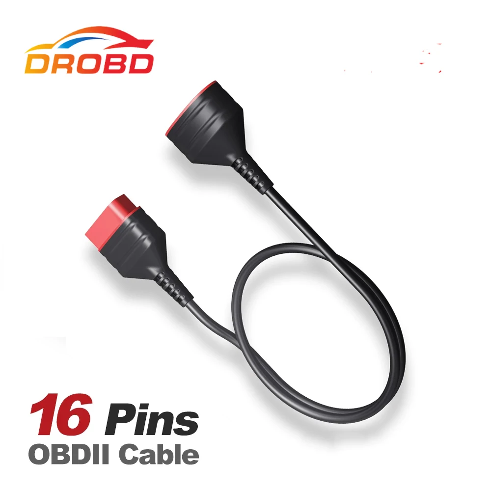ThinkDiag OBD2 Удлинительный кабель, универсальный 16-контактный штекер-гнездо, автомобильный диагностический удлинитель кабеля, автомобильный а...
ThinkDiag OBD2 Удлинительный кабель, универсальный 16-контактный штекер-гнездо, автомобильный диагностический удлинитель кабеля, автомобильный а...