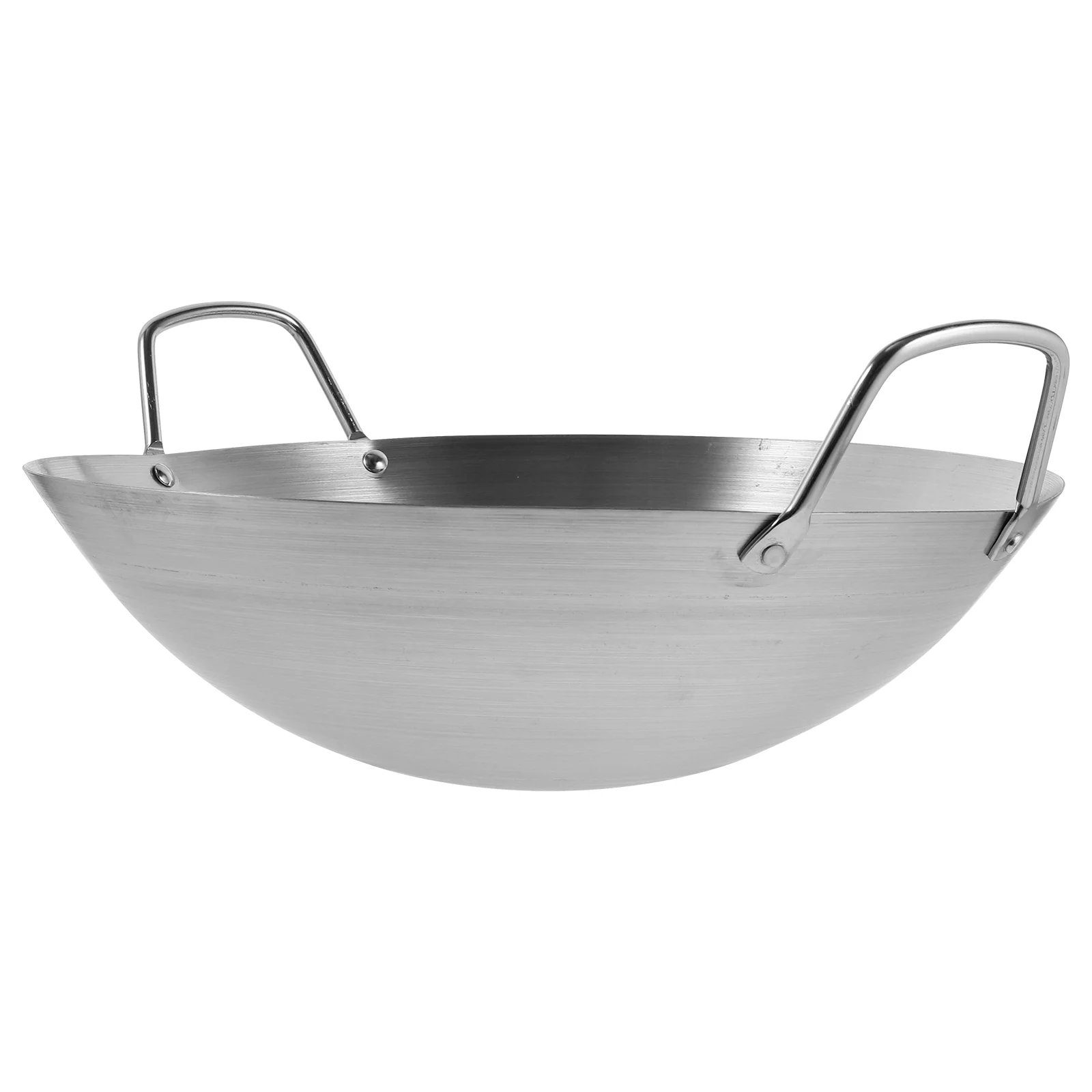 Cooking Utensils Stainless Steel Wok Frying Pan Lid Reheating Pot Kitchen Gadget
Cooking Utensils Stainless Steel Wok Frying Pan Lid Reheating Pot Kitchen Gadget