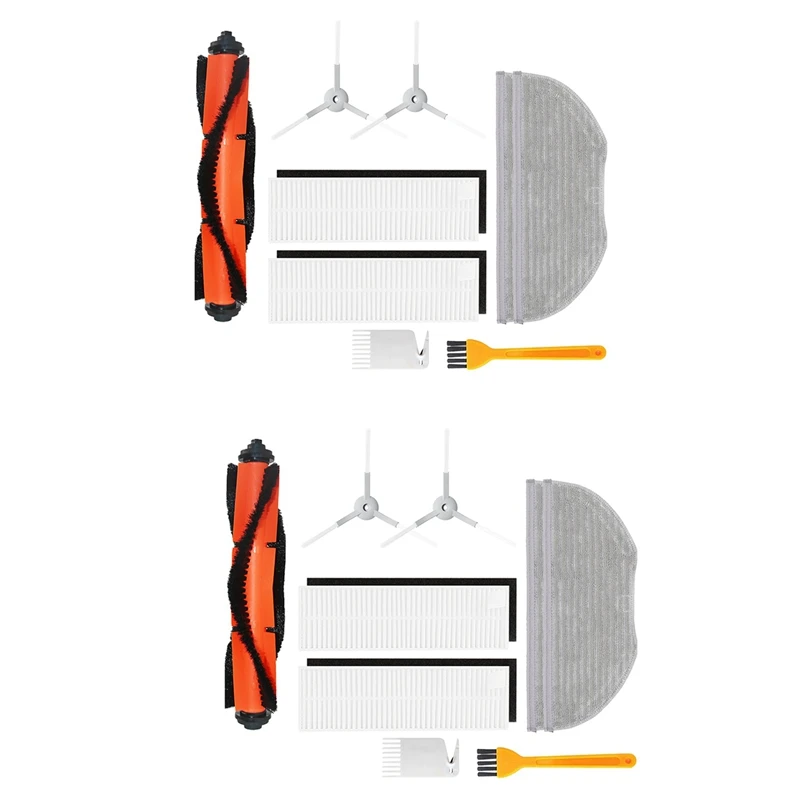 2 Set Filter Roller Brush Mop Cloth For Xiaomi Mijia Mi Robot Vacuum-Mop Essential G1 MJSTG1 Vacuum Cleaner Parts
2 Set Filter Roller Brush Mop Cloth For Xiaomi Mijia Mi Robot Vacuum-Mop Essential G1 MJSTG1 Vacuum Cleaner Parts