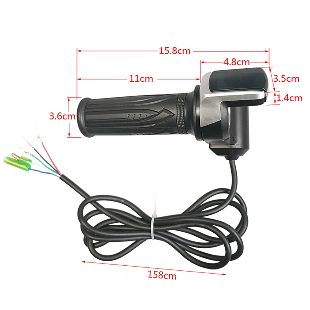 HOT SALE 36V 48V 60V Electric Scooter Throttle Grip With Key Lock Power Indicator Suitable For Electric Throttle, Motorcycle
HOT SALE 36V 48V 60V Electric Scooter Throttle Grip With Key Lock Power Indicator Suitable For Electric Throttle, Motorcycle