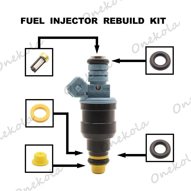 Fuel Injector repair kit Orings Filters for Ford Mustang 5.0L 1993-1996 0280150947
Fuel Injector repair kit Orings Filters for Ford Mustang 5.0L 1993-1996 0280150947