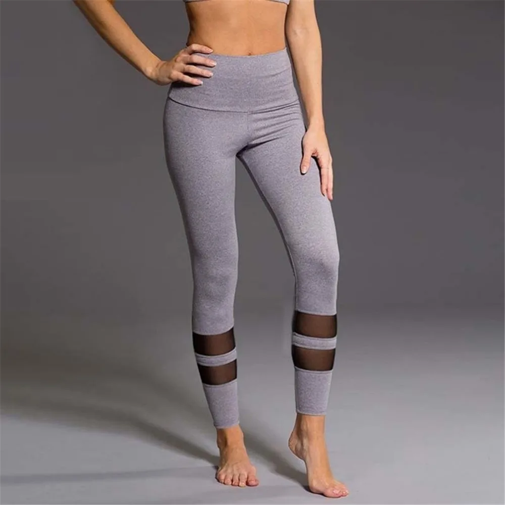 Brand Mesh Leggings Yoga Women Pants Black Gray Low Waist Skinny Running Sport Leggings
Brand Mesh Leggings Yoga Women Pants Black Gray Low Waist Skinny Running Sport Leggings