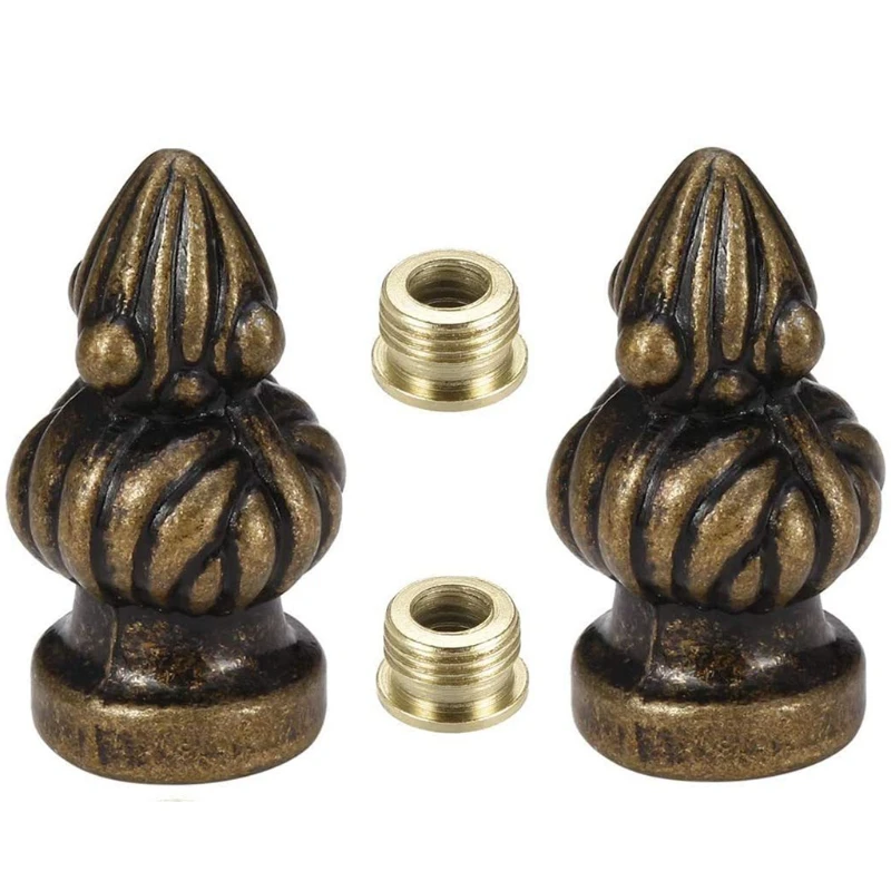 Bronze Metal Lamp Finial Knob Lamp Decoration for Lamp Shade Accessories G99A
Bronze Metal Lamp Finial Knob Lamp Decoration for Lamp Shade Accessories G99A