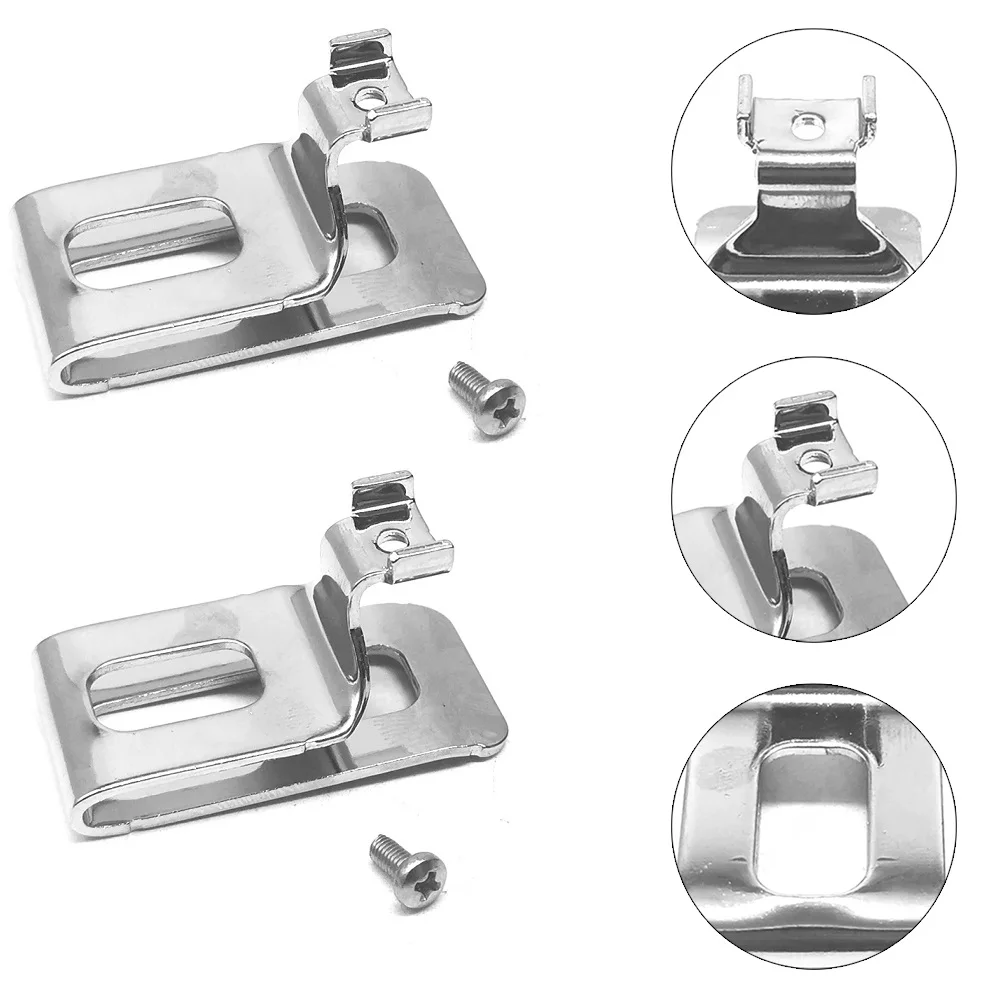 2 Pcs Waist Buckle Belt Clip Hooks With Screw For WORX 20V WU268 WU278 WU279 Impact Drivers Wrenches Tools Accessories
2 Pcs Waist Buckle Belt Clip Hooks With Screw For WORX 20V WU268 WU278 WU279 Impact Drivers Wrenches Tools Accessories