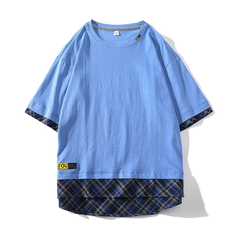 Мужская модная футболка в клетку с коротким рукавом, модель 2022 года, летняя Универсальная футболка в стиле ins, пуловер в стиле Харадзюку с кр...
Мужская модная футболка в клетку с коротким рукавом, модель 2022 года, летняя Универсальная футболка в стиле ins, пуловер в стиле Харадзюку с кр...
