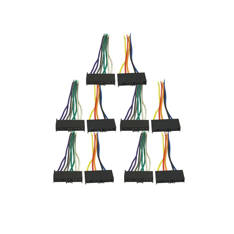 5pcs Car CD/DVD Audio Stereo Wiring Harness Adapter Plug for Ford Mondeo Mustang Radio Wire Cable
5pcs Car CD/DVD Audio Stereo Wiring Harness Adapter Plug for Ford Mondeo Mustang Radio Wire Cable