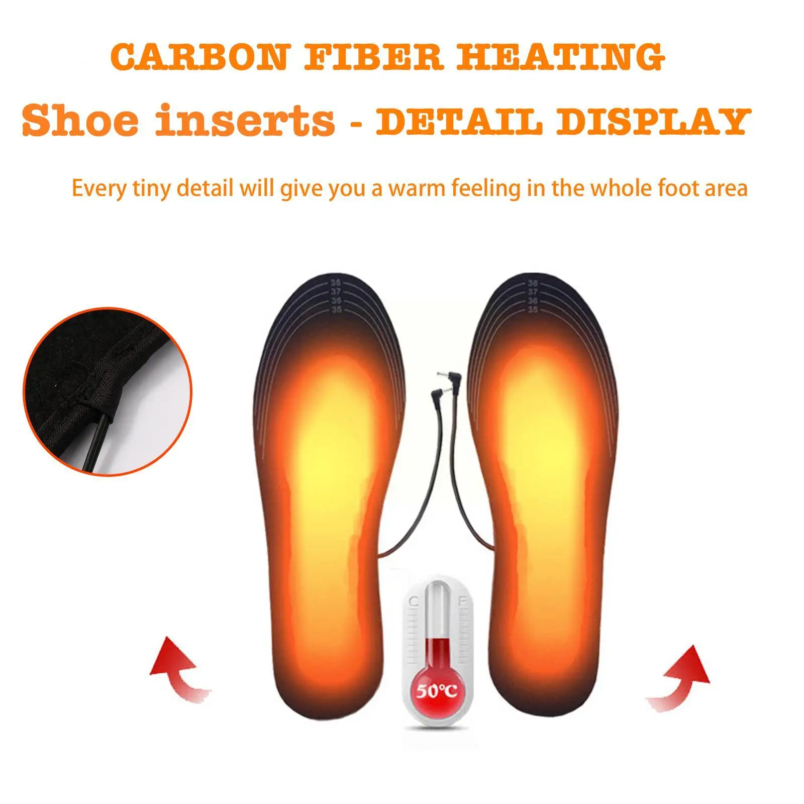 11inch Usb Heated Shoe Inserts Electric Foot Warming Outdoor Pad Sock Winter Heating Pad Cushion Winter Warm Warmer Feet A6u1
11inch Usb Heated Shoe Inserts Electric Foot Warming Outdoor Pad Sock Winter Heating Pad Cushion Winter Warm Warmer Feet A6u1