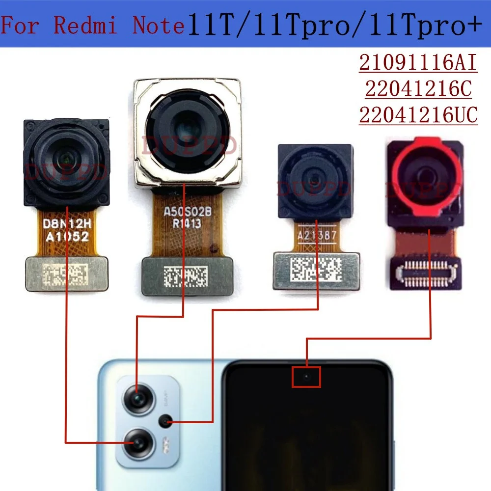 Оригинальная Задняя Основная камера для Xiaomi Redmi Note11T Note 11T Pro + Plus фронтальная Съемная камера Модуль гибкий кабель Запчасти
Оригинальная Задняя Основная камера для Xiaomi Redmi Note11T Note 11T Pro + Plus фронтальная Съемная камера Модуль гибкий кабель Запчасти