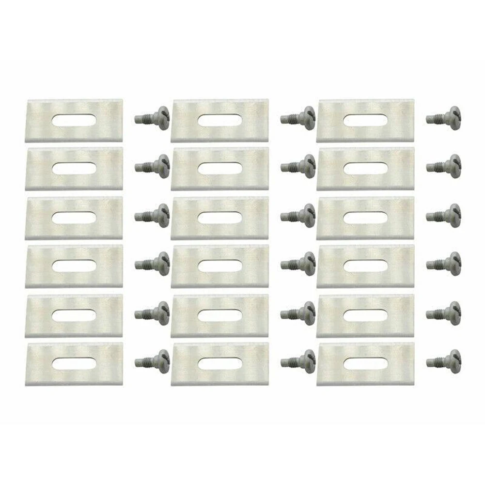 10/20/30pcs Trimmer Blade Lawn Mower Grass Replacement Cutter Piece For Husqvarna McCulloch Garden Tool Robotic Lawnmower
10/20/30pcs Trimmer Blade Lawn Mower Grass Replacement Cutter Piece For Husqvarna McCulloch Garden Tool Robotic Lawnmower