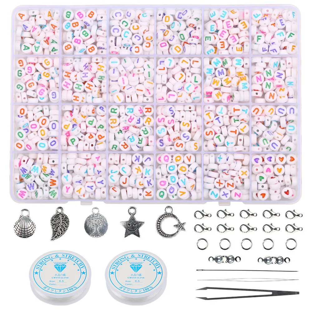 DIY Smiling Face Letter Beads Kit For DIY Bracelet Necklace Earrings Beaded Accessories And Glass Seed Beads For Jewelry Making
DIY Smiling Face Letter Beads Kit For DIY Bracelet Necklace Earrings Beaded Accessories And Glass Seed Beads For Jewelry Making