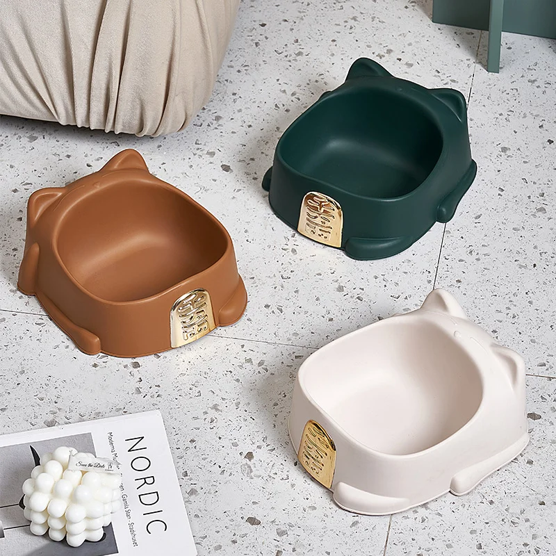 Cartoon Lucky Cat Styling Cat Bowl Feeder Dog Plastic Bowls Non-slip Anti-fall Durable Drink Water Feeder Pets Outdoor Food Dish
Cartoon Lucky Cat Styling Cat Bowl Feeder Dog Plastic Bowls Non-slip Anti-fall Durable Drink Water Feeder Pets Outdoor Food Dish